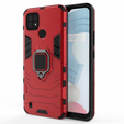 Чoхол до Realme C21, Kickstand Ring, червоний