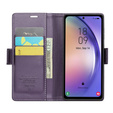 CASE фліп-чохол для Samsung Galaxy A54 5G, Litchi Wallet, фіолетовий