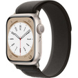 Нейлоновый ремешок до Apple Watch 1/2/3/4/5/6/7/8/SE/ULTRA 42/44/45/49mm, Grey / Orange