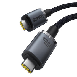 BASEUS Kaбель USB PD100W/QC3.0 Type-C 200cm - Red/Black