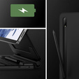 Обкладинка для клавіатури Samsung Galaxy Tab S10+/S9 FE+ Plus/S9+/ S8+/ S7+/ S7 FE, Dexnor Magnetic Keyboard Touchpad, чорний