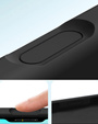 Силіконовий чохол для iPhone 17 Pro Max, для MagSafe, протиударний, чорний