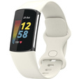 Резиновый браслет Softband для  Fitbit Charge 5 - Beige