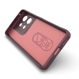 Чехол до Motorola Edge 50 Pro 5G, Gaming Shockproof, бордовый