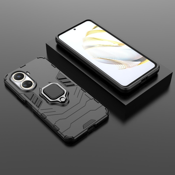 Чoхол до Huawei nova 10 SE, Kickstand Ring, чорний