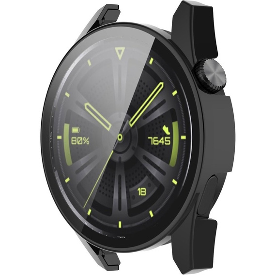 2в1 чохол та захисне скло для годинника Huawei Watch GT 3 42mm, Case, Black
