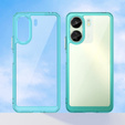 Чoхол до Xiaomi Redmi 13C / Poco C65, Fusion Hybrid, прозорий / синій