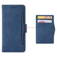 Футляр з клапаном для Motorola Moto G15 / Motorola Moto G15 Power, Card Slot, темно-синій