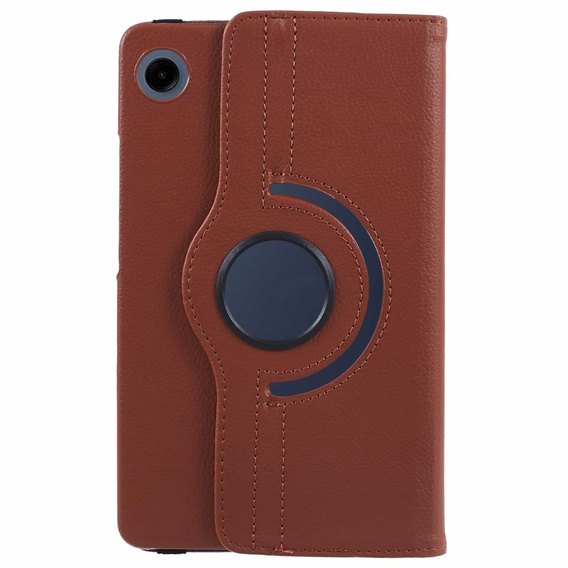Чехол для Samsung Galaxy Tab A9 TB330FU 10.95", вращающийся на 360, коричневый