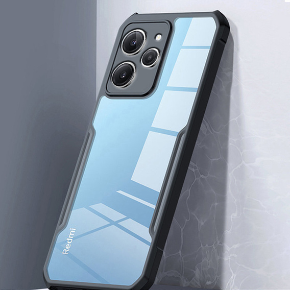 Чехол до Xiaomi Redmi 12, AntiDrop Hybrid, чёрный