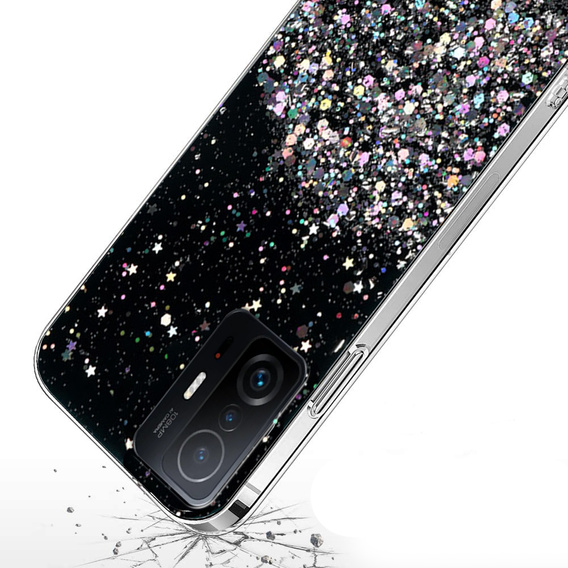 Чoхол до Xiaomi 11T / 11T Pro, Glittery, чорний
