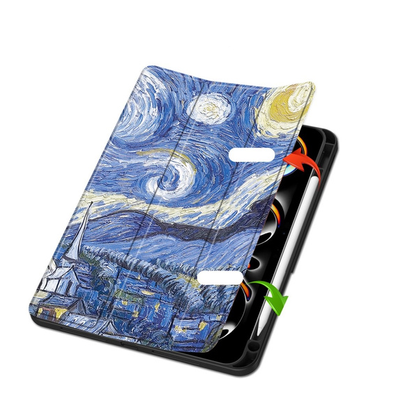 Чохол для iPad Pro 11 2024, Smartcase, oil painting