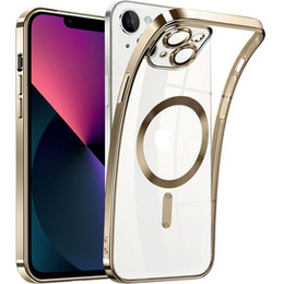 Чoхол до iPhone 13, MagSafe Hybrid, золотий