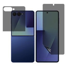 Гідрогелева плівка для Samsung Galaxy Z Flip7 5G спереду + ззаду для захисту приватності