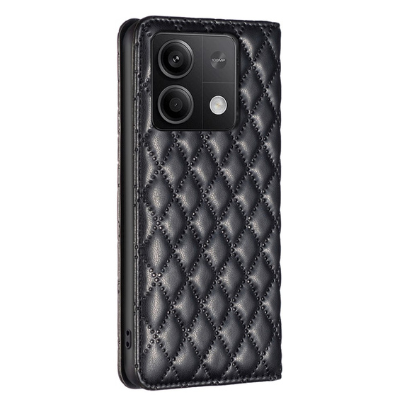 Чохол-книжка для Xiaomi Redmi Note 13 5G, Wallet, BINFEN COLOR, чорний