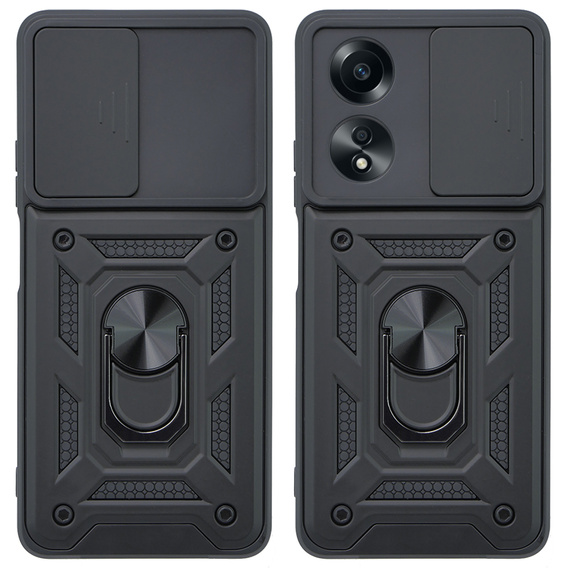 Чохол NOX Camera Slide Oppo A38 4G / Oppo A18 4G, CamShield Slide, чорний