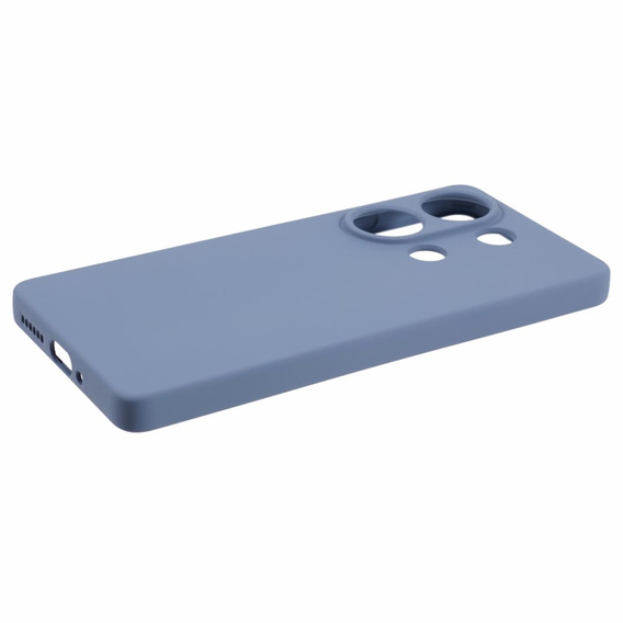 Чехол до Xiaomi Redmi Note 13 Pro 4G / Xiaomi Redmi Note 14S / Xiaomi Poco M6 Pro 4G, Silicone Lite, темно-синий