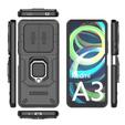 Чохол для Xiaomi Redmi A3, KickStand Camera Lens, чорний
