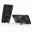 Чехол для Realme GT 5G, Military kickstand, синий