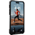 чохол Urban Armor Gear для iPhone 15 Plus, Plasma, прозорий / чорний