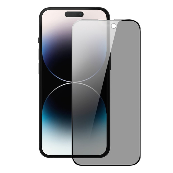 Антишпионское закаленное стекло Dux Ducis для iPhone 15 Pro Max