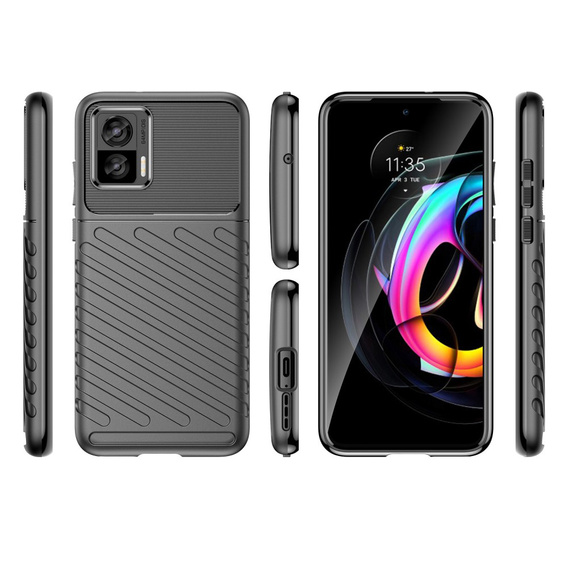 Чoхол до Motorola Edge 30 Neo 5G, Thunder, чорний