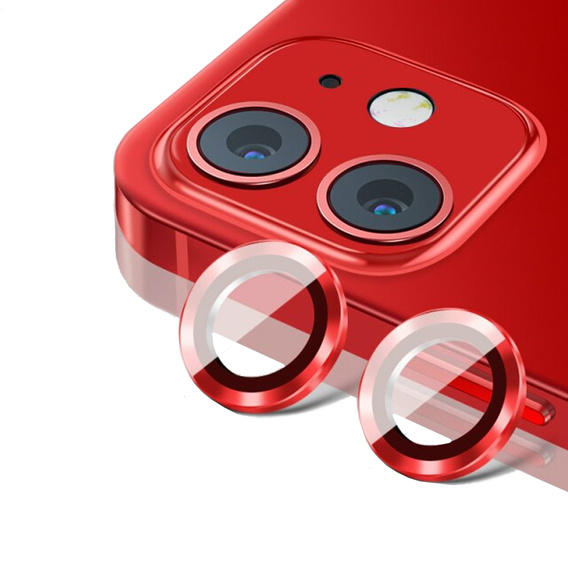Захисне скло на камеру до iPhone 13 / 13 mini, Red