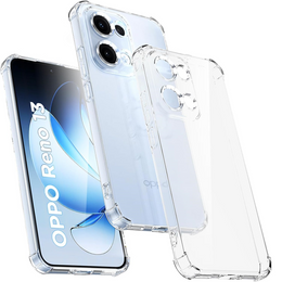 Чoхол до Oppo Reno 13, Dropproof, прозорий