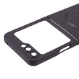 Чехол для ПК Samsung Galaxy Z Flip5 5G, для MagSafe, бордовый