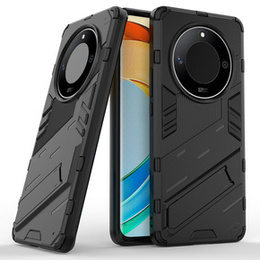Чехол для Honor Magic 6 Lite 5G, Military kickstand, чёрный