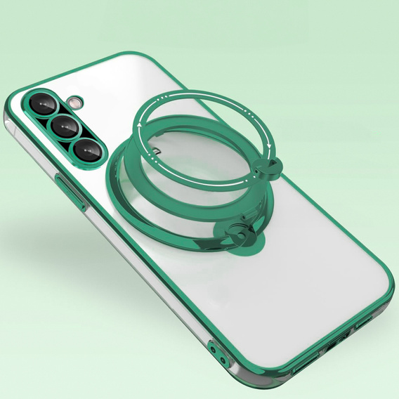 Магнітний чохол для Samsung Galaxy A36 5G, для MagSafe, зелений