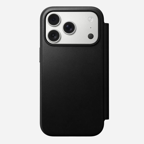 Чохол Nomad для iPhone 17 Pro, Modern Leather Folio, чорний