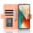Откидной чехол для Xiaomi Redmi Note 13 5G, Card Slot, розовый