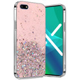 Чехол до Huawei Y5 2018, Glittery, розовый