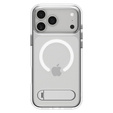 Чохол Spigen Ultra Hybrid "S" MagSafe для iPhone 17 Pro, прозорий / білий