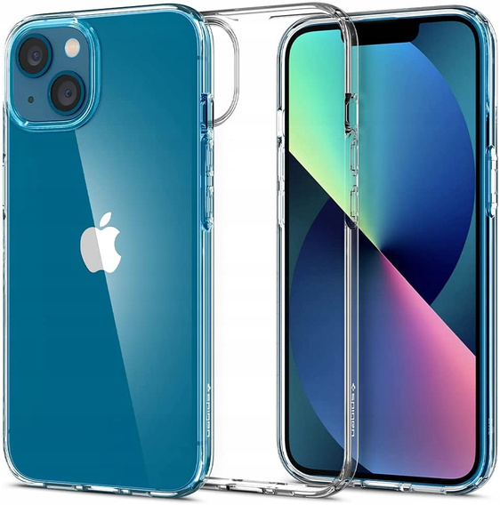 Чoхол Spigen до iPhone 13, Liquid Crystal, прозорий