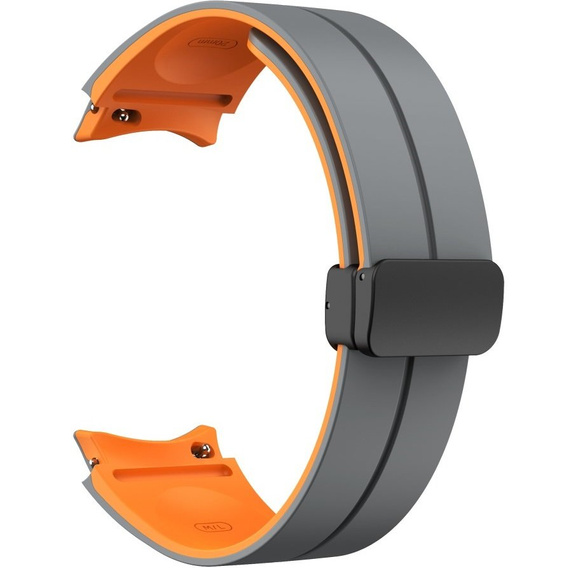 Силіконовий ремінець для Fitbit Inspire 3, Red Samsung Galaxy Watch 4 / 5 40/42/44/46/45MM PRO, Dark Blue / Red