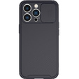 Чехол для iPhone 14 Plus, Camera Slide, чёрный
