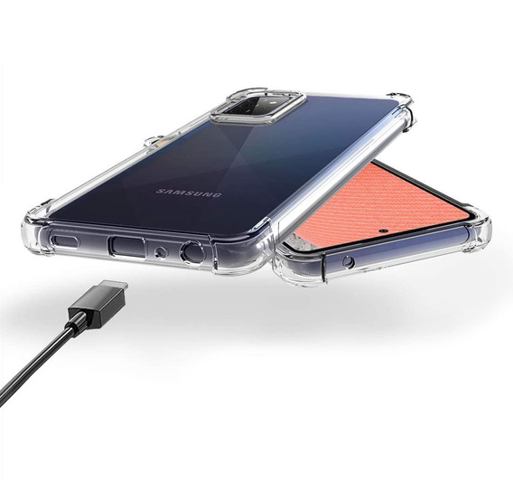Чoхол до Samsung Galaxy A72 4G/5G, Dropproof, прозорий