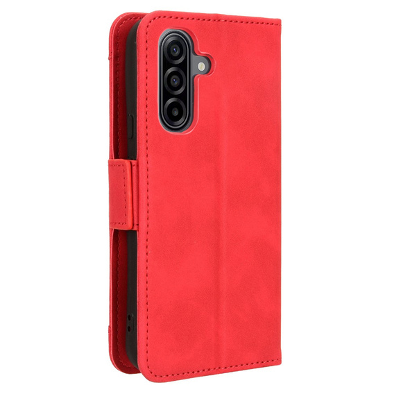 Чехол с клапаном для Oppo Reno 14F, слот для карт, бумажник, черный