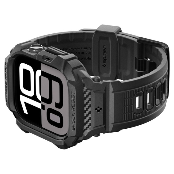Ремешок с чехлом Spigen Rugged Armor Pro V2 для Apple Watch 10 / 11 42 мм
