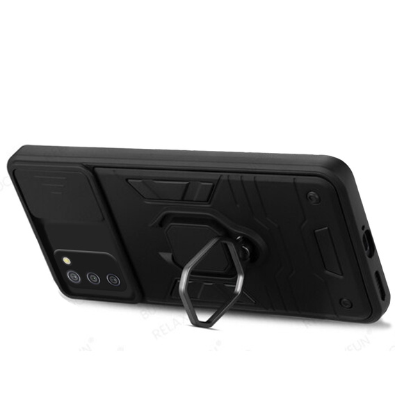 Чохол для Samsung Galaxy A03s, KickStand Camera Lens, м'яти