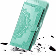 Чохол-книжка для Infinix Hot 40i, Mandala, зелений