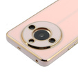 Чехол для Realme 11 Pro 5G / Pro+ 5G, Glamour CamShield, розовый rose gold