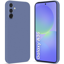Чoхол до Samsung Galaxy A36 5G, Silicone Lite, темно-синій