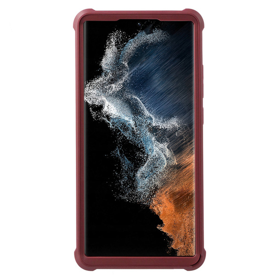 Броньований чохол для Samsung Galaxy Note 20 Ultra, Dexnor Full Body, червоний