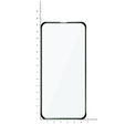 Гибридное стекло Full Glue Ceramic до iPhone 13 / 13 Pro, Black