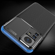 Чехол до Xiaomi 12T, Carbon Gel, чёрный