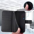 Откидной чехол для Samsung Galaxy M55 5G, Wallet Smart Magnet, чёрный