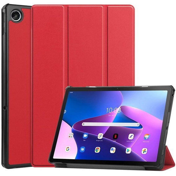 Чохол для Lenovo Tab M10 Plus 10.6 Gen 3 TB-125F TB-128F, Smartcase, червоний